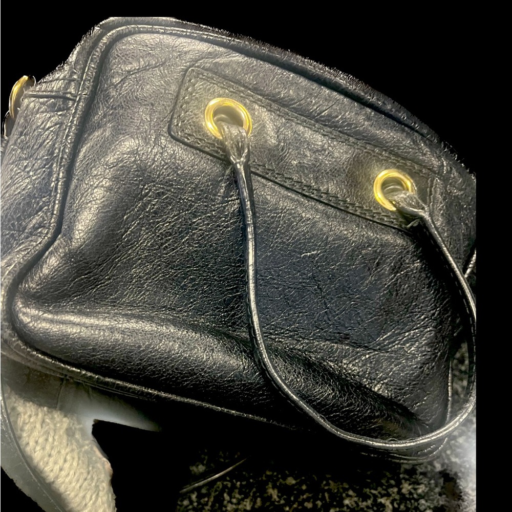 Black Vintage Balenciaga Purse. - Picture 2 of 5